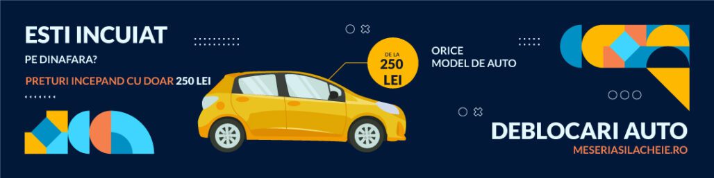 Servicii profesionale deblocări auto